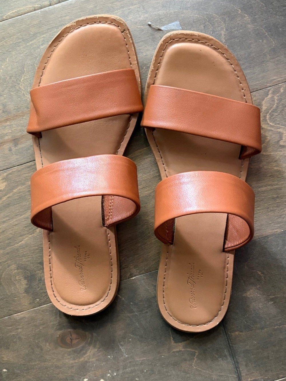 Universal Thread brown flat sandals